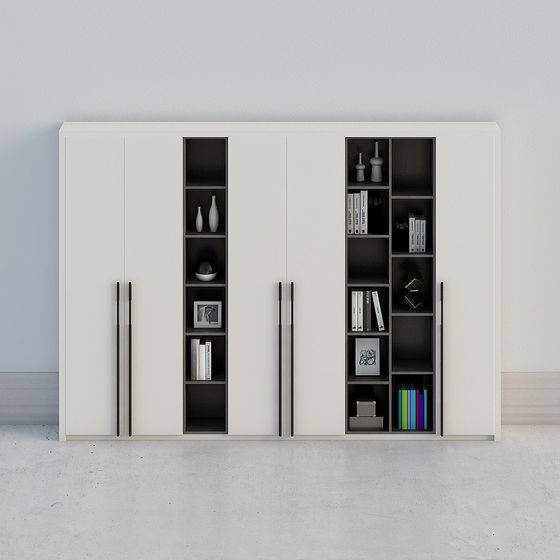 Urban Bookshelf 3D model