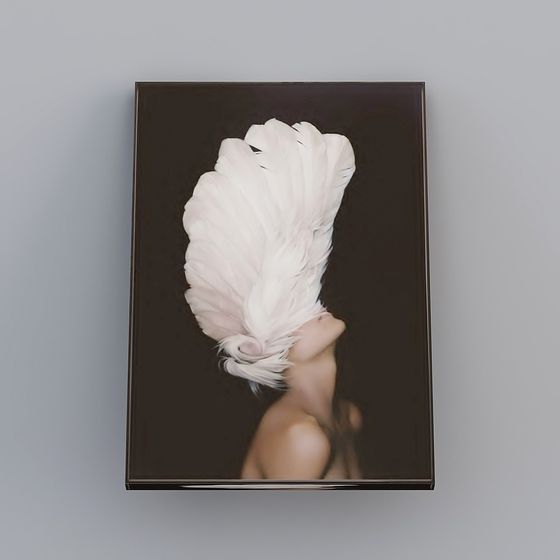 The Beauty of Wings 3D model for Creative Projects