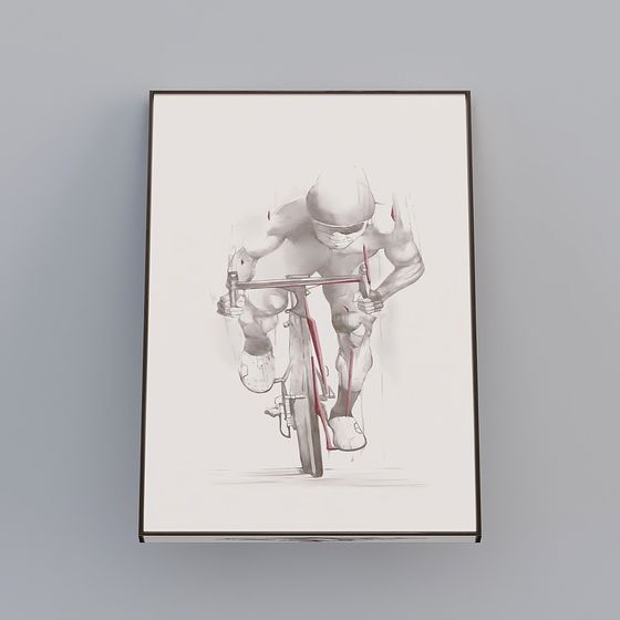 Cycling Enthusiast 3D Model for Designers