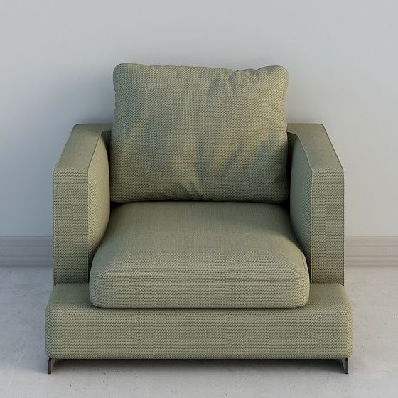 Urban Sofa 3D model in Modern Minimalist Style