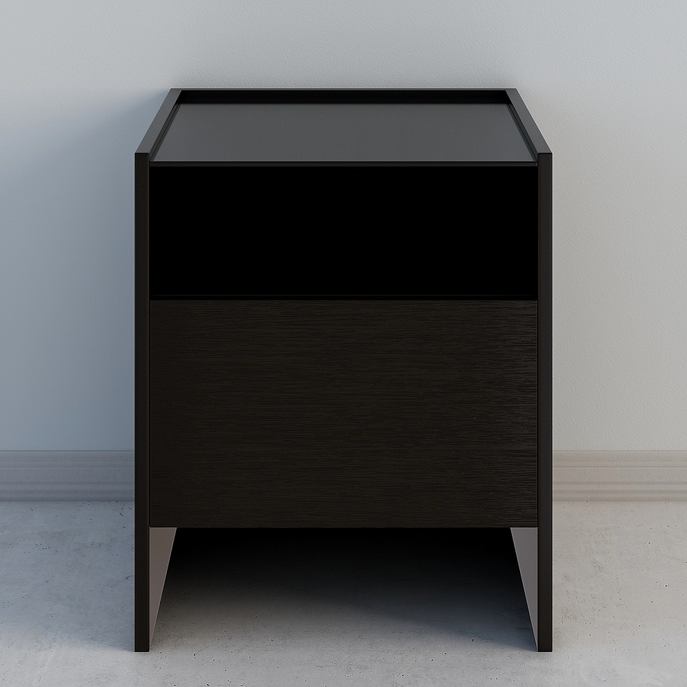 Modern Minimalist Bedside Table 3D model