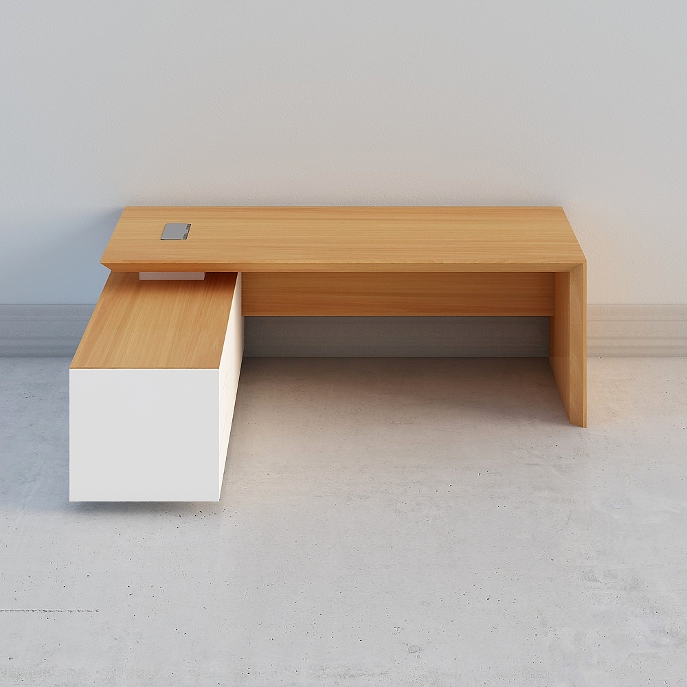 Urban Edge Desk 3D model