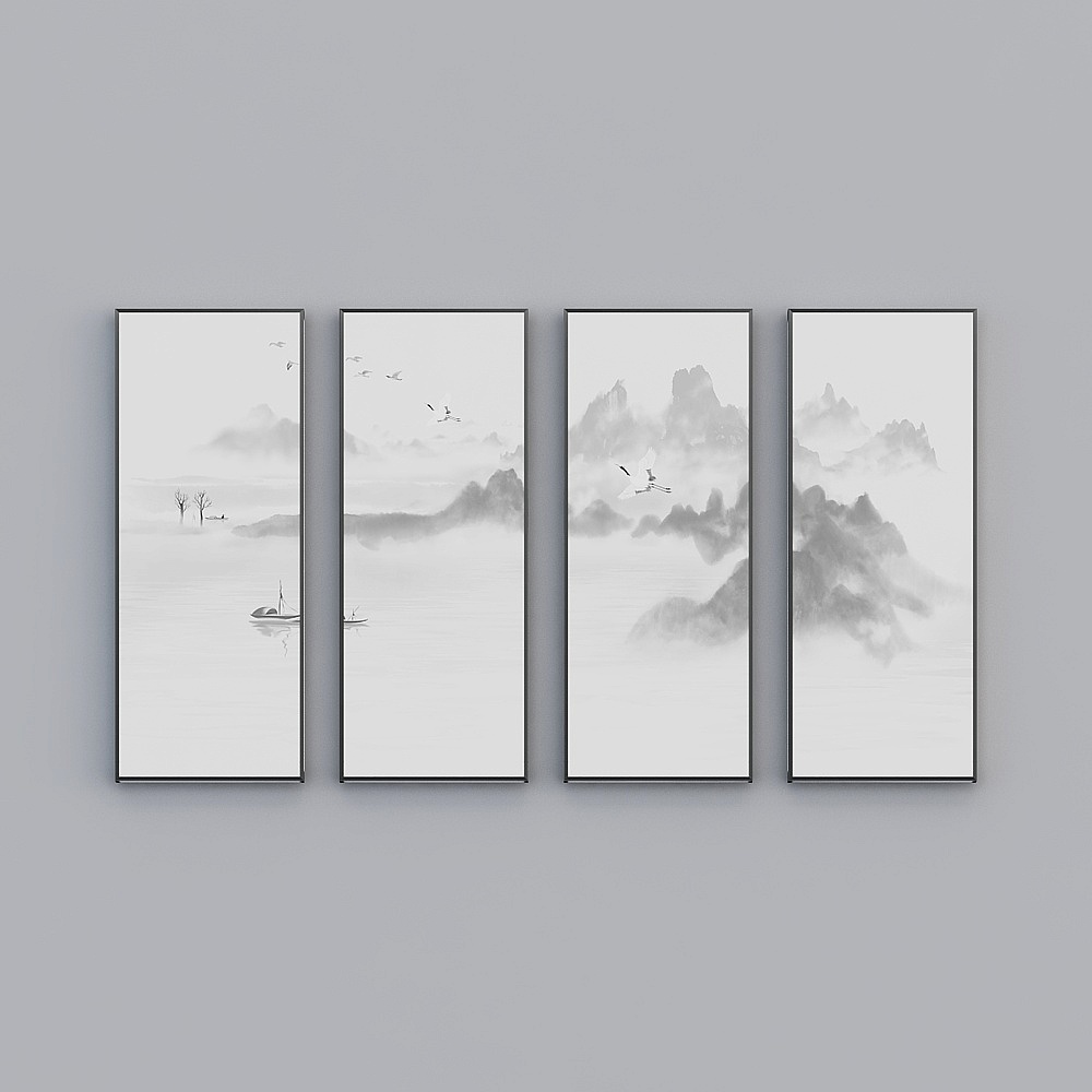 Elland decorated painting