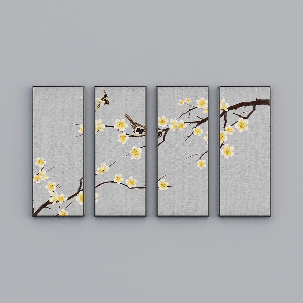 Elland decorated painting