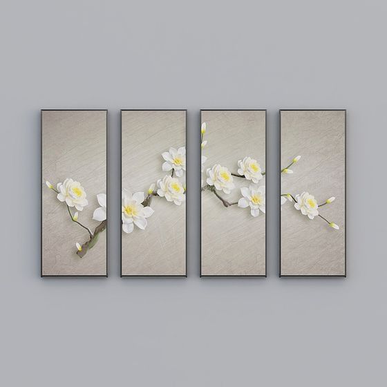 Spring Blossom 3D model