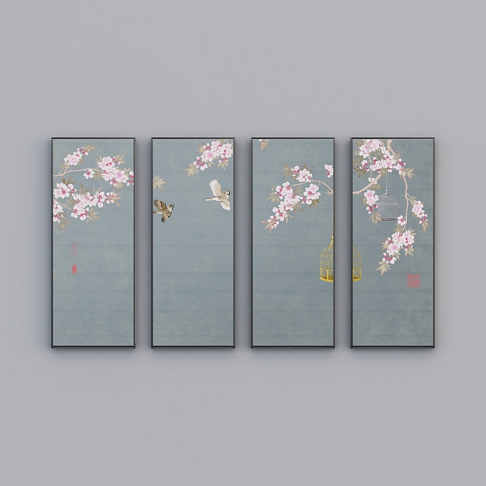 Elland decorated painting