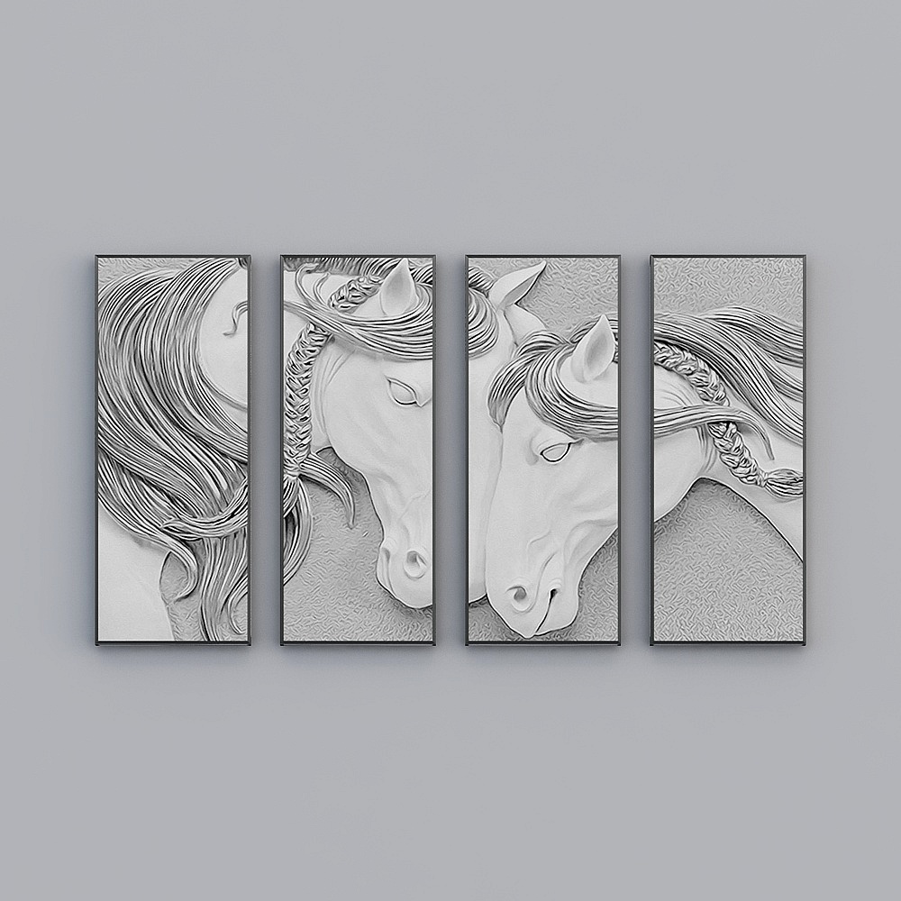 Elland decorated painting