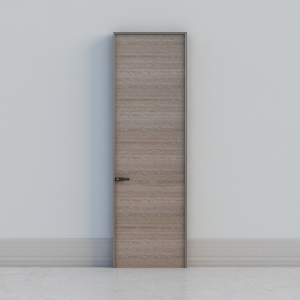 modern wooden door