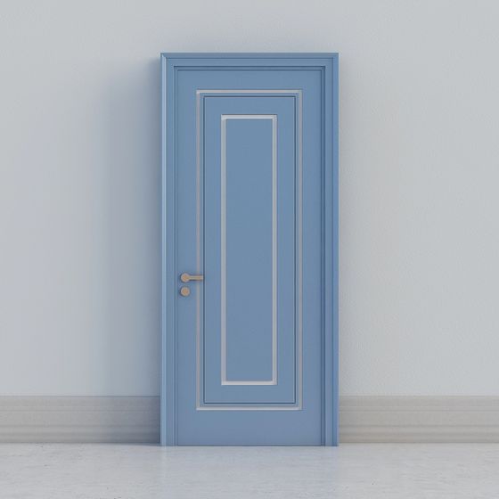 Minimalist Door 3D model