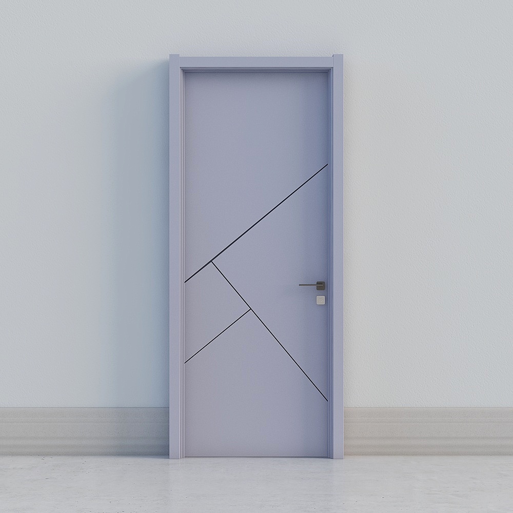 modern grey door