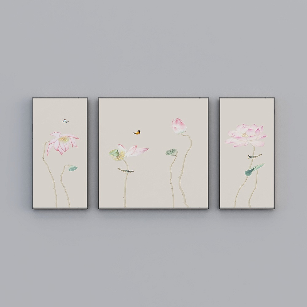 Elland decorated painting