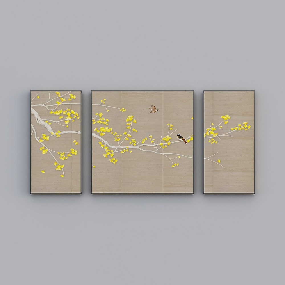 Autumn Essence Screen 3D model