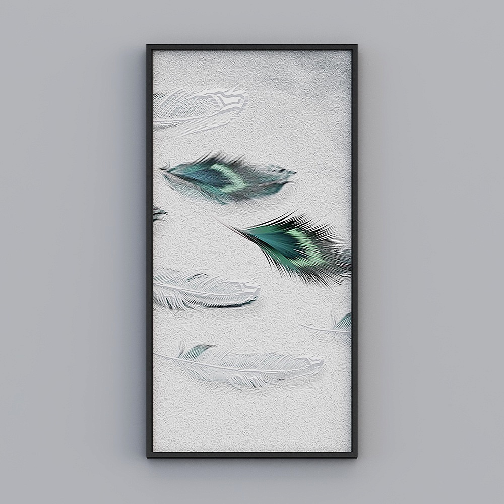 Dance of Feathers 3D model