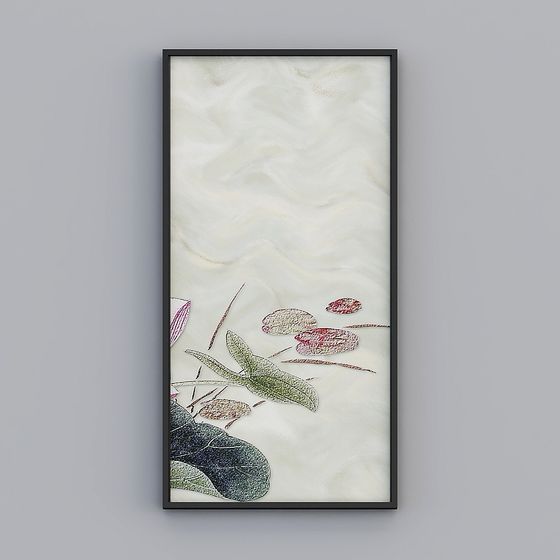 Lotus Pond Moonlight 3D model