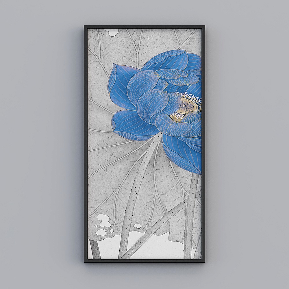 Blue Lotus Realm 3D model