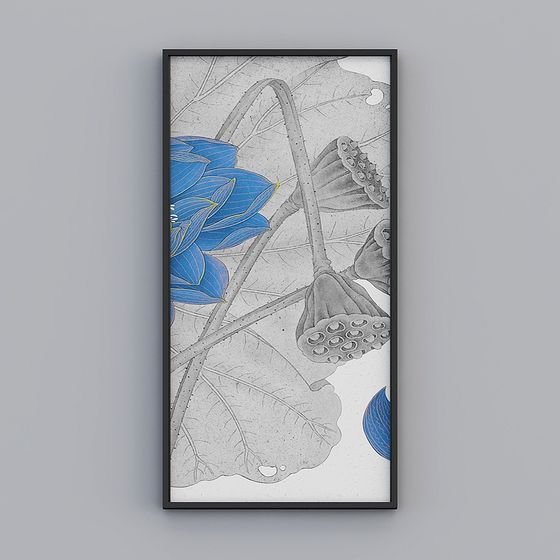 Lotus Rhythm 3D Model for Artistic Projects