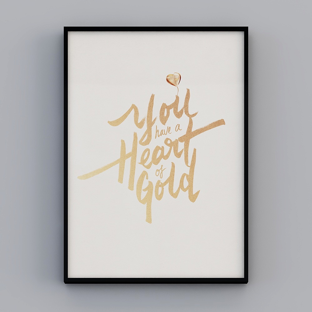 Gemmage - Simple Modern - NX-21382 - Plant Flower Decorative Painting