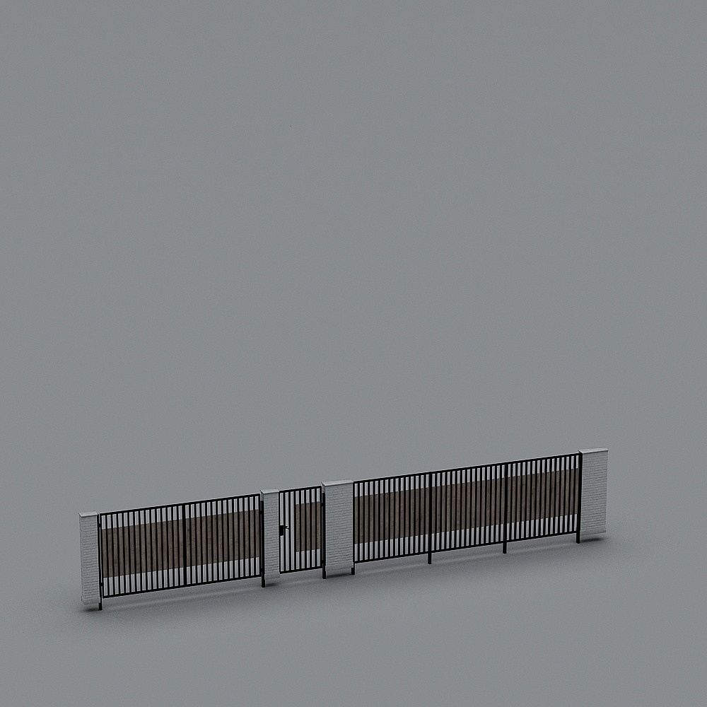 Modern villa outdoor railings-3