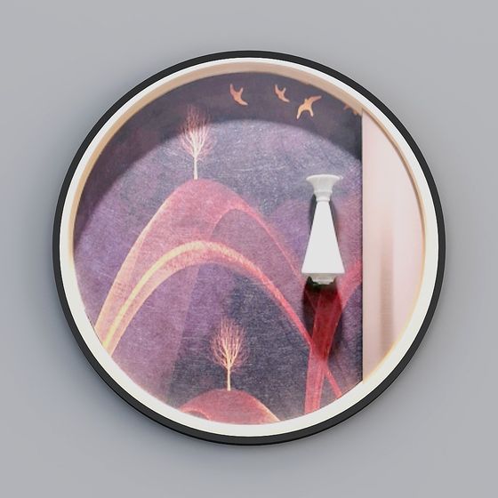 Mysterious Hills 3D model