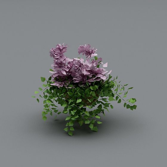 Зеленый цветок