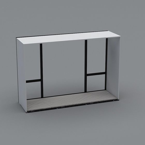 City Window 3D model for Modern Design
