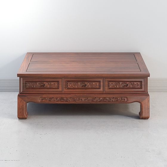 Elegant Chinese Coffee Table 3D model