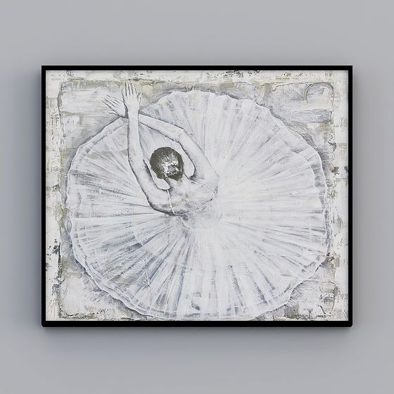 Ballet Dancer 3D model