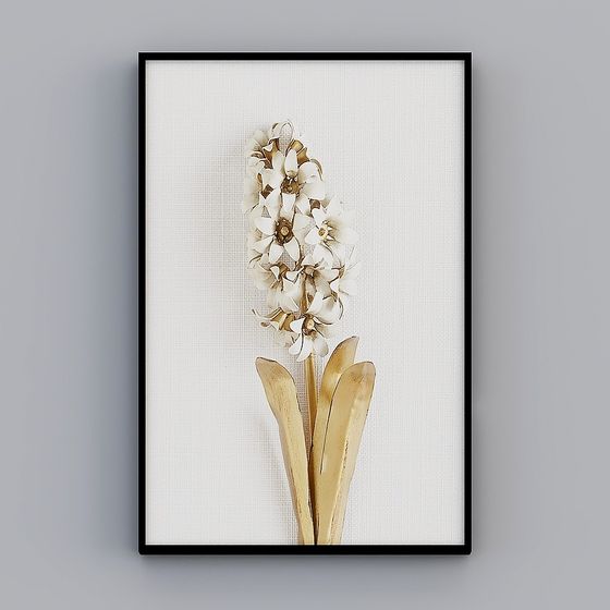 Elegant Hyacinth 3D model