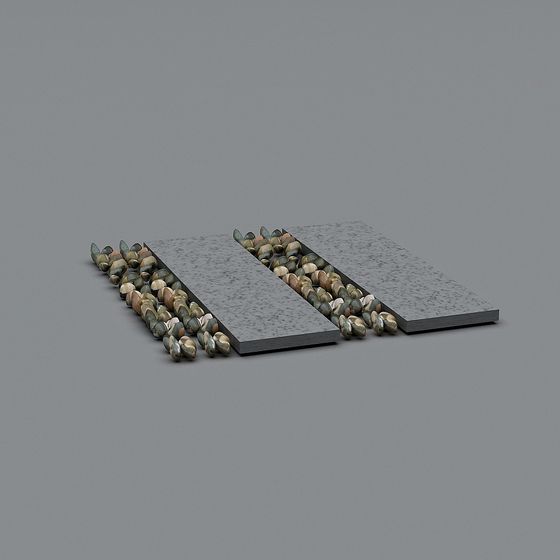 Stone Steps 3D model for Creative Projects