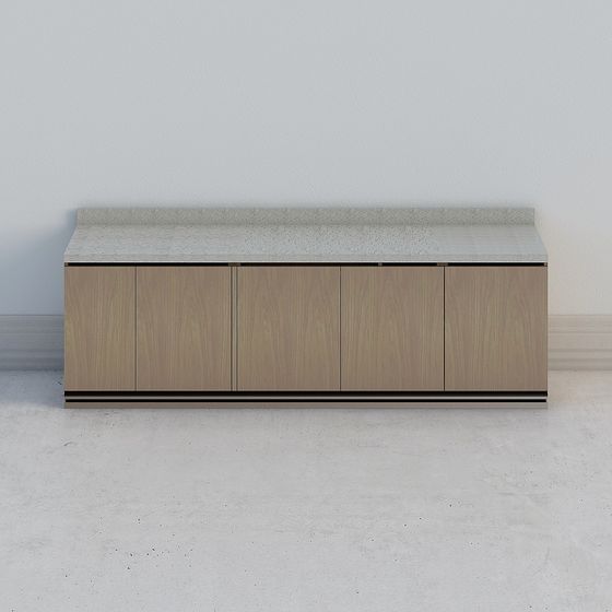 City Window Cabinet 3D model
