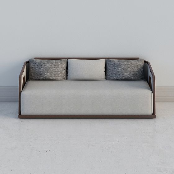 Asian Seats & Sofas,3-seater Sofas,Three-seater Sofas,Black
