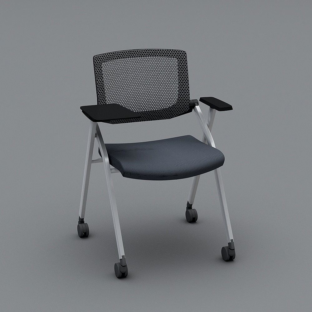 Sleek Modern Office Chair 3D model