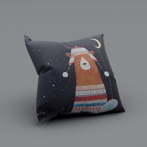 Decorazione Natalizia . Cuscino 6