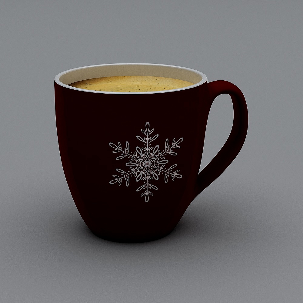 decoración de Navidad-café