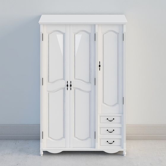 Classic Wardrobe 3D model