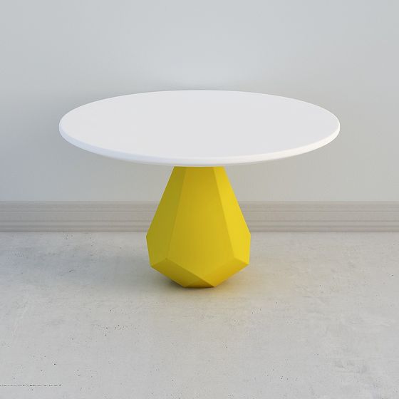 Geometric Art Table 3D Model