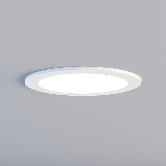 Sleek Embedded LED Light 3D model
