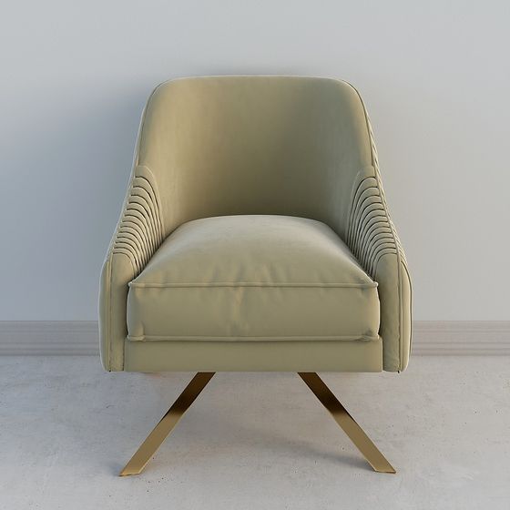 Elegant Sofa 3D Model for Modern Interiors