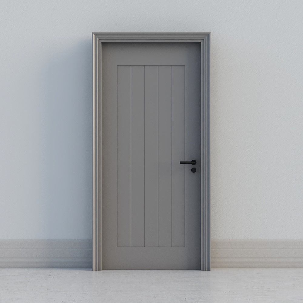 modern grey door