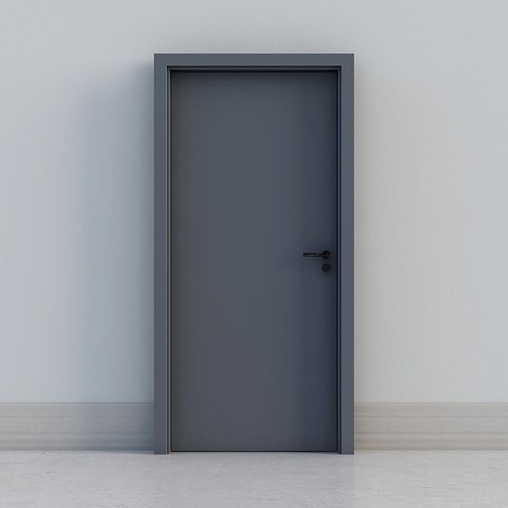 Minimalist Modern Door 3D Model