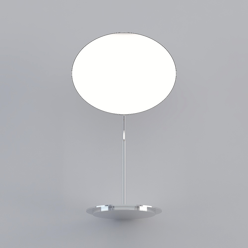 Ailixiu-round desktop makeup mirror without light-020488