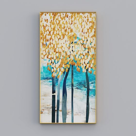 Abstract Art Tree 3D model