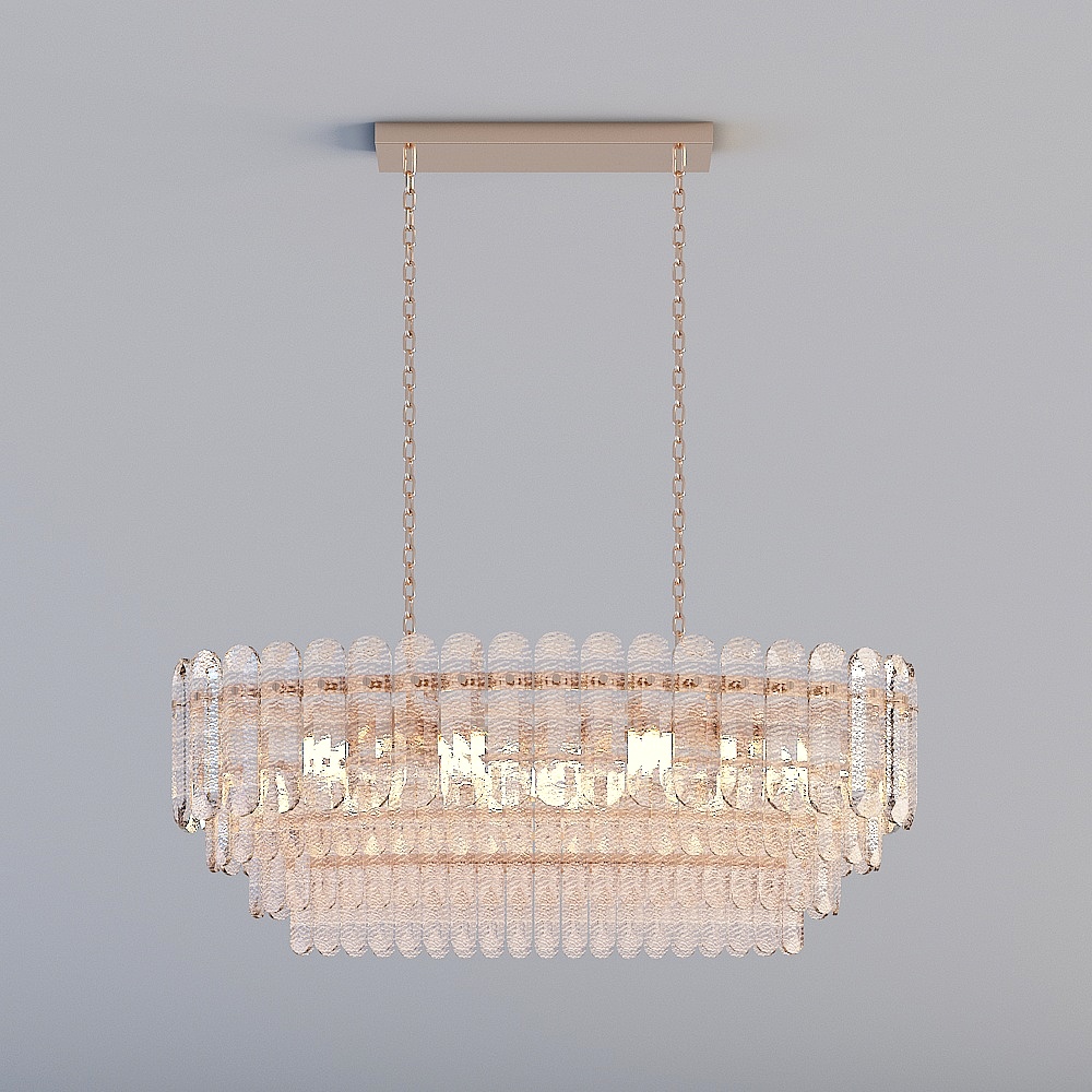 Op Lighting - 521002003800 - Ice Dew - No Light Source - 16 Head - S Gold - Crystal Lamp