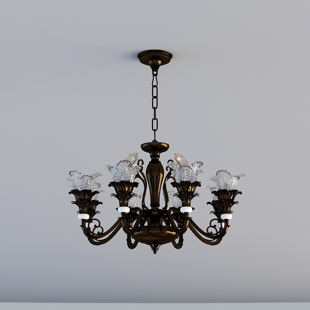 Emperor's Lighting Simple French eight-head chandelier CH8271-8