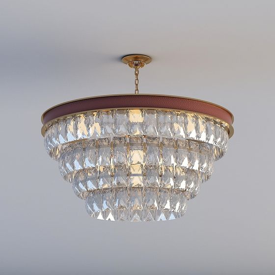 European Pendants & Chandeliers,Brown