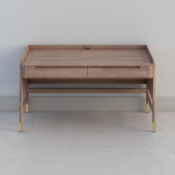 City Study Desk 3D model