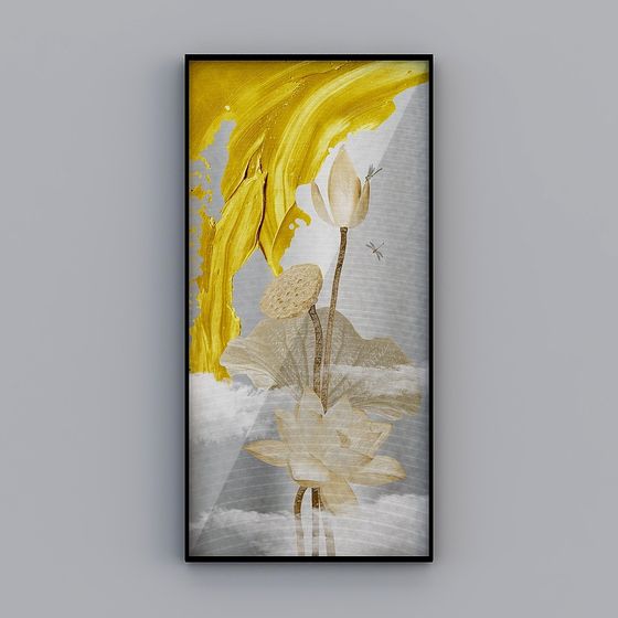 Lotus by the Lake 3D model for Creative Projects