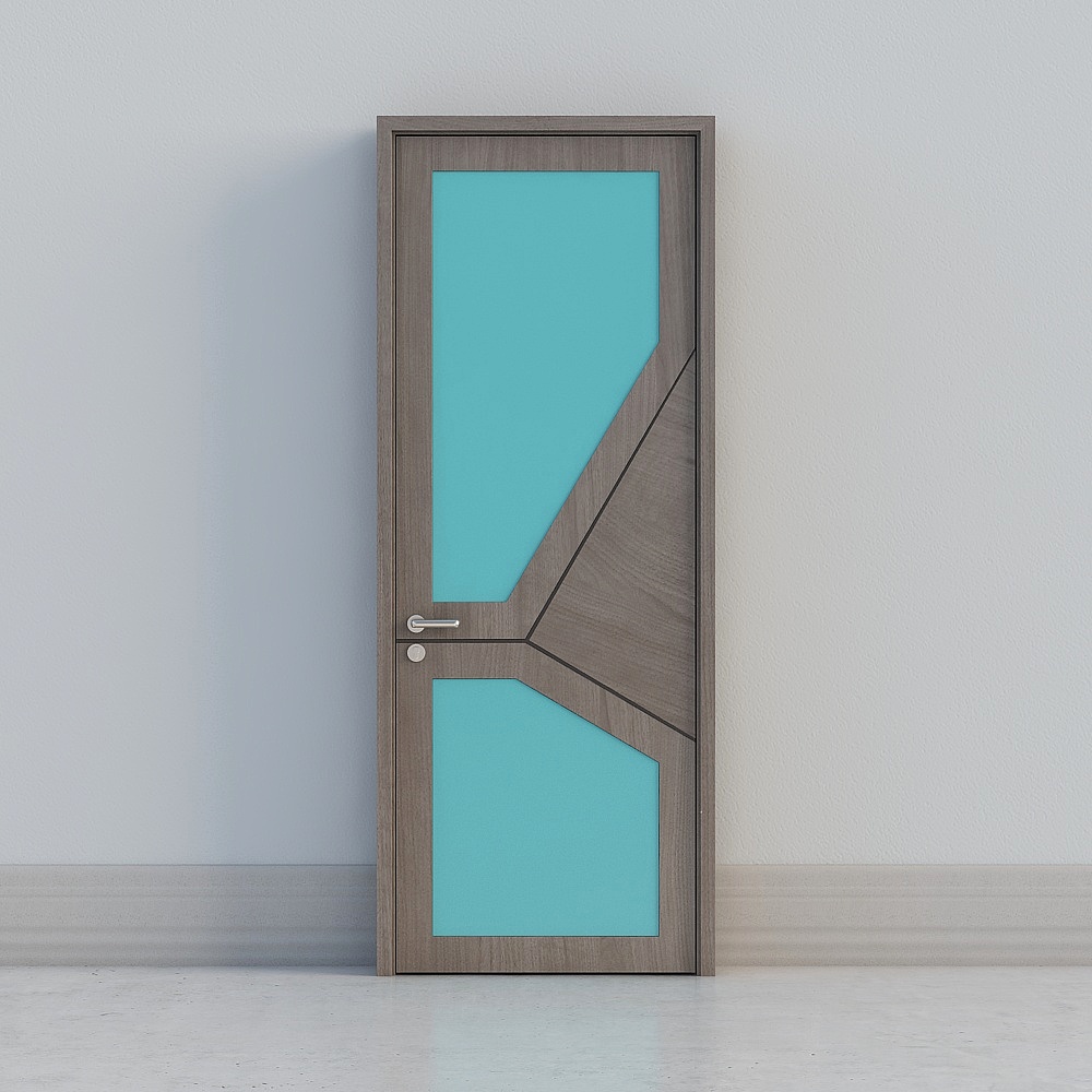 modern grey door