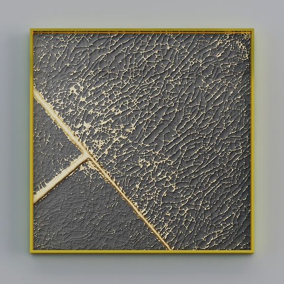 Gemmage - Простой Современный - A-15107 - Декоративная Картина с Абстрактным Узором