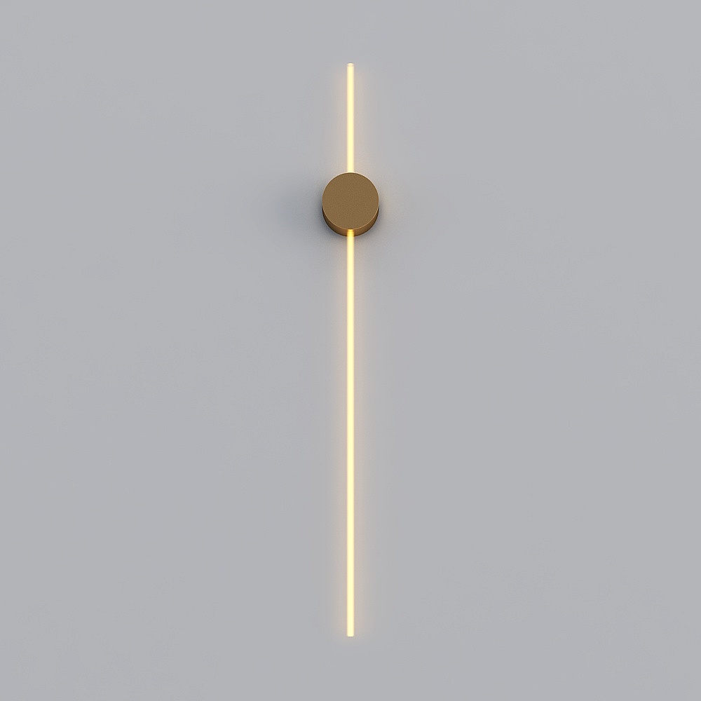 Minimalist Wall Light 3D model